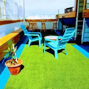 Rooftop Hostal Crisanto Luque Pensión Cartagena